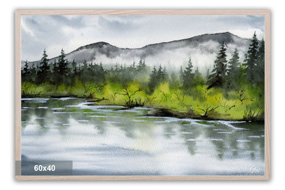 Mellan vatten och skog