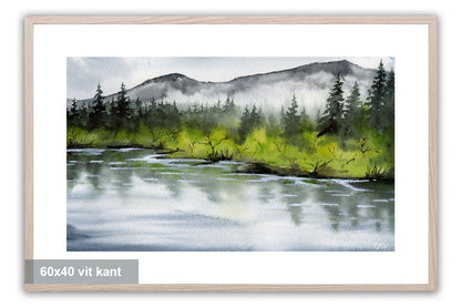 Mellan vatten och skog