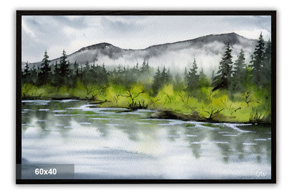 Mellan vatten och skog