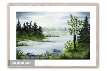 Stillhet vid sjökanten